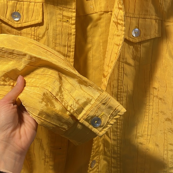 Yellow Ruby Rd jacket - Picture 4 of 5